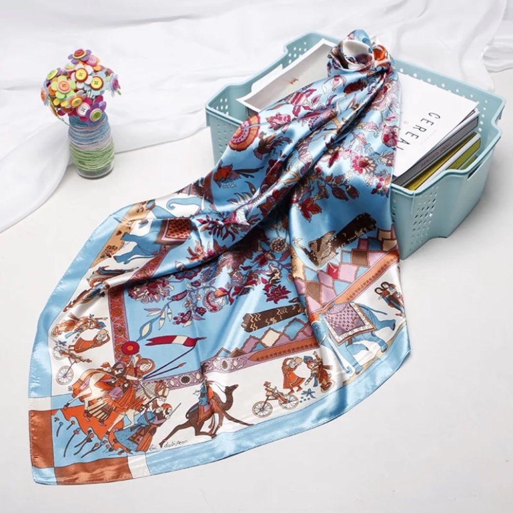 BN 90x90cm Satin Scarf